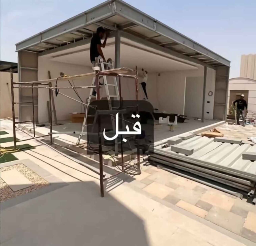 غرفة زجاج سيكوريت مقاومة للحرارة بجانب المسبح